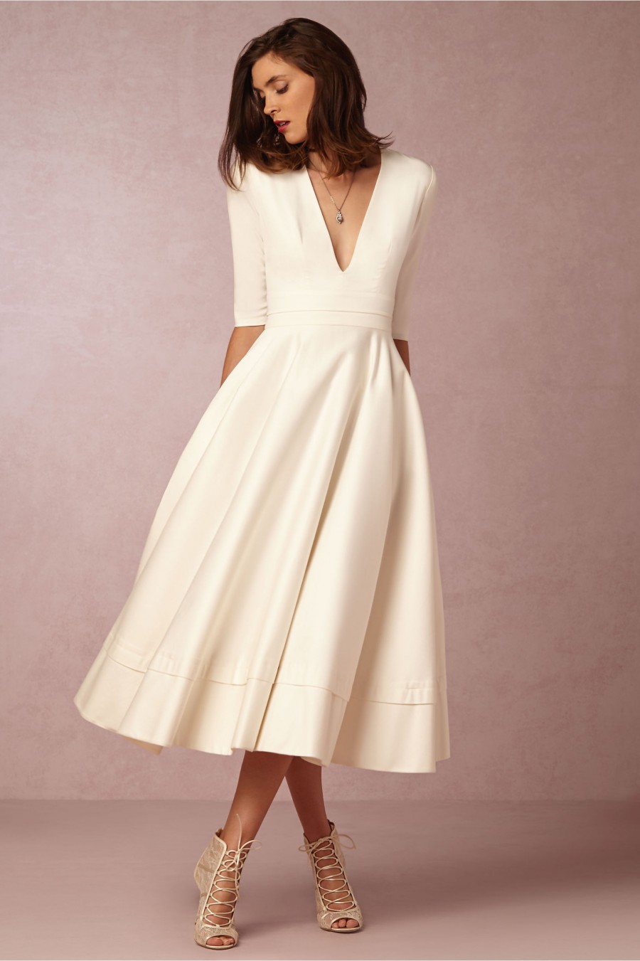 35 Midi Length Wedding Dresses - The Stillwhite Blog