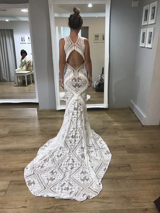 Rue De Seine Blake Gown Used Wedding Dress on Sale 56% Off - Stillwhite