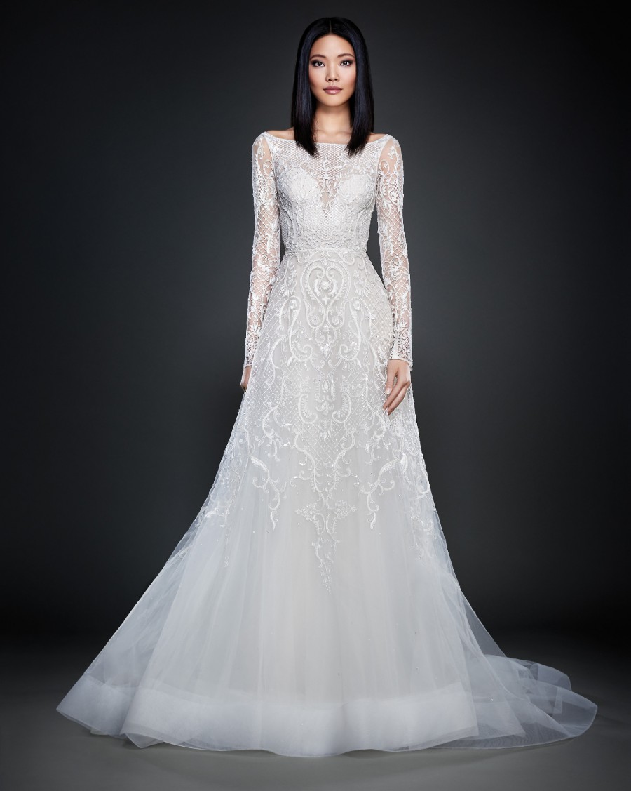 Lazaro via JLM Couture Lazaro via JLM Couture