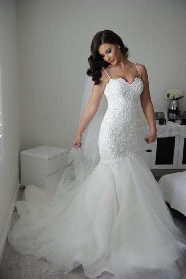Norma Bridal Couture Backless Used Wedding Dress on Sale 43% Off ...