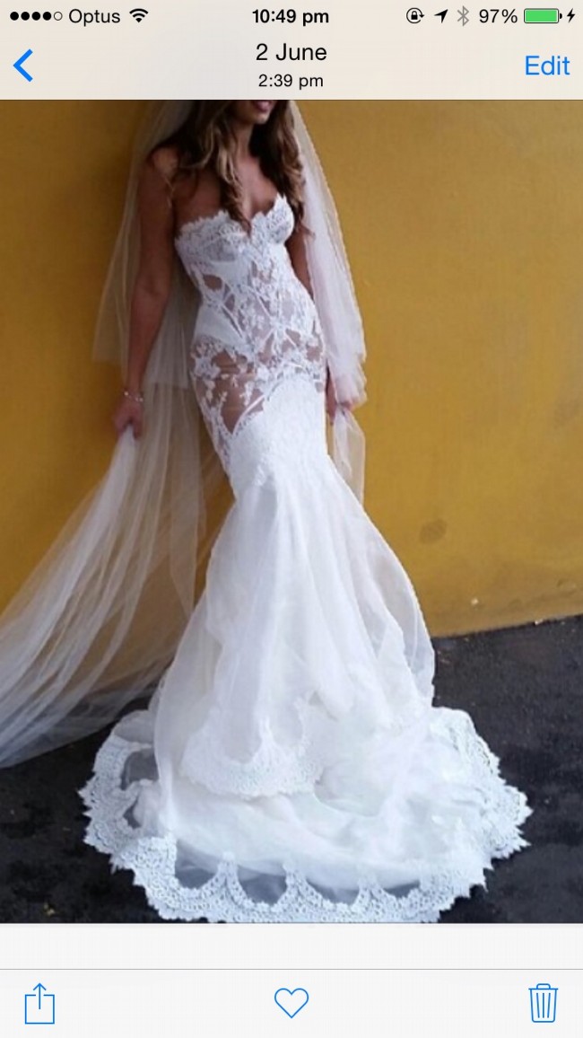 Leah Da Gloria Custom Second Hand Wedding Dress on Sale 37% Off ...