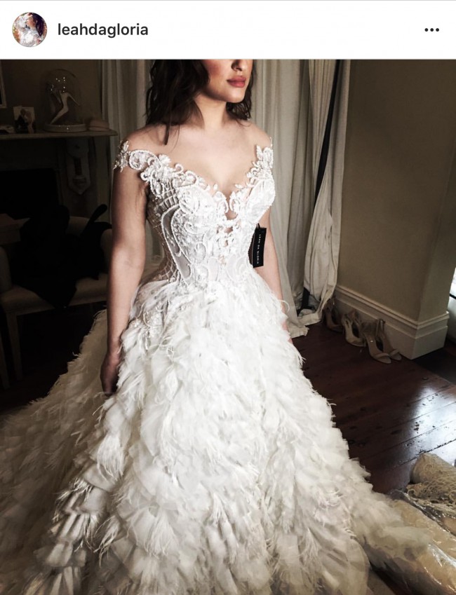 leah ball gown