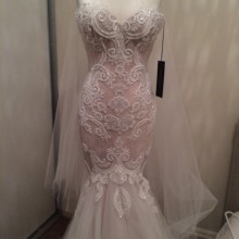  Steven  Khalil  Custom Made Wedding  Dress  on Sale 39 Off