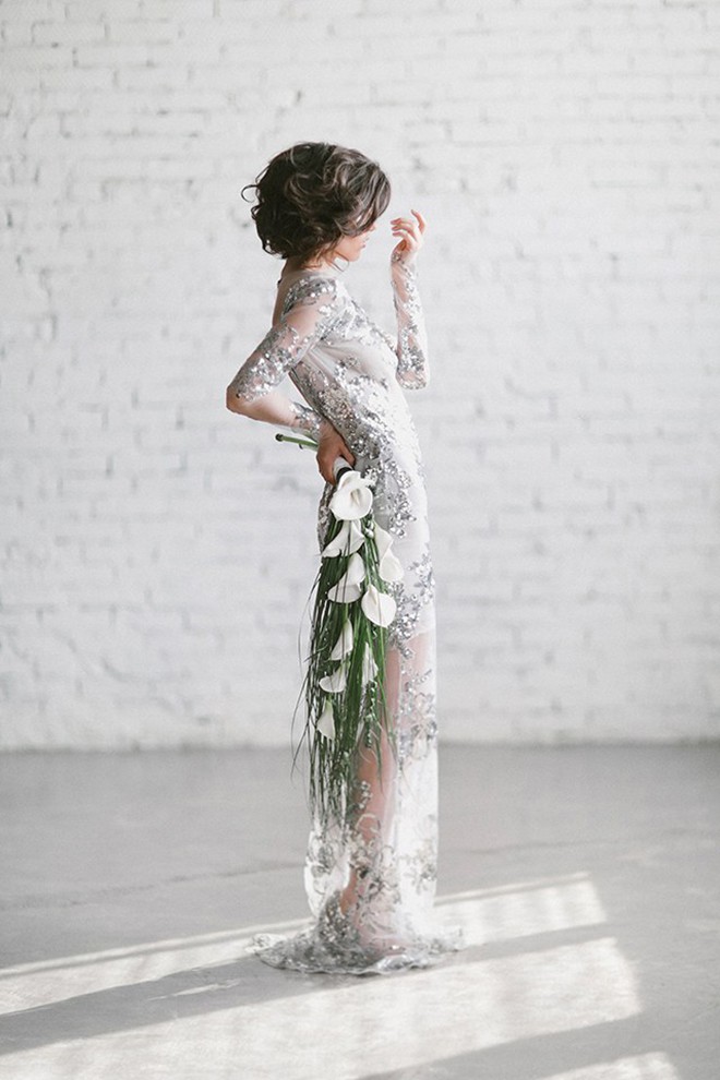 Sparkly Silver Sequin Dress Sparkly Silver Sequin Dress