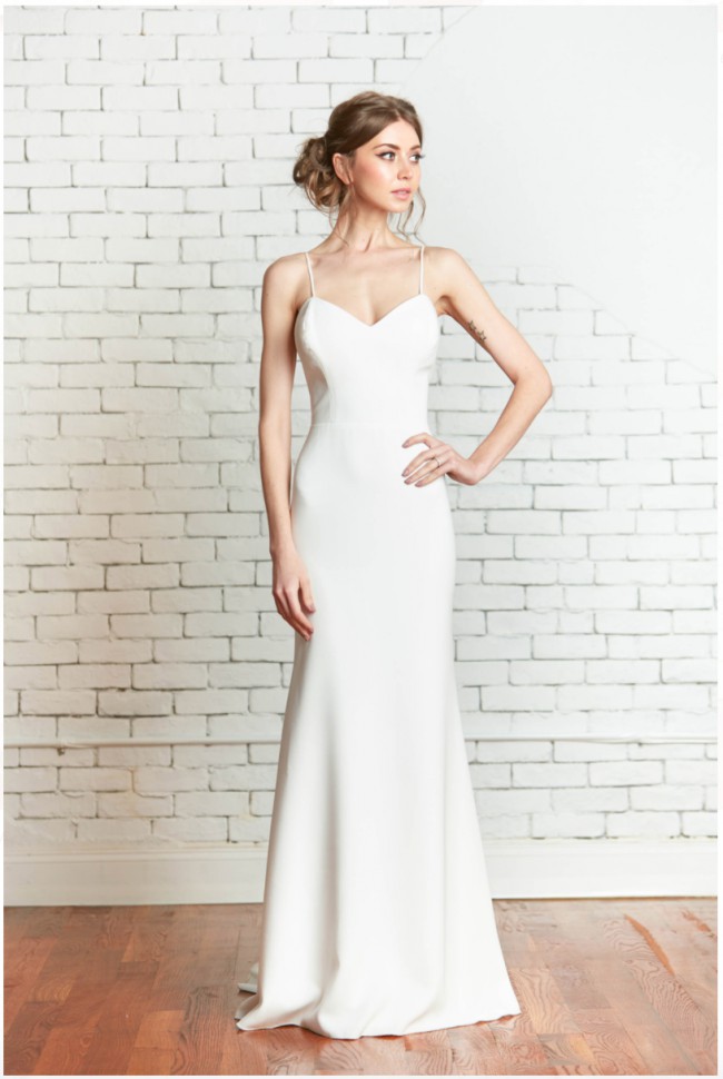 evan gown in light blue