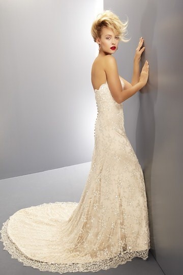 Ritva Westenius Bedazzled Second Hand Wedding Dress on Sale 57% Off