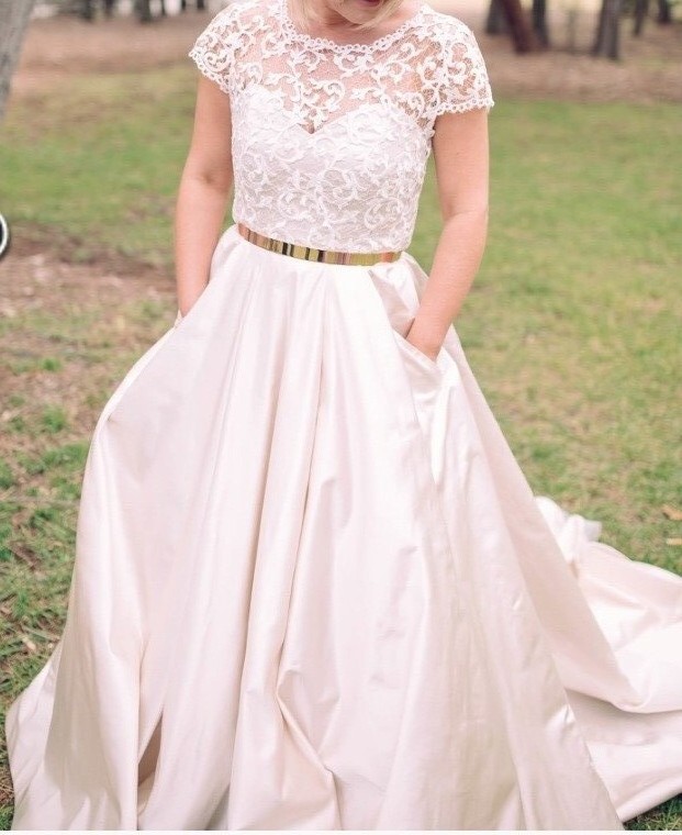 Ball Gown Second Hand Wedding Dress on Sale 43% Off - Stillwhite