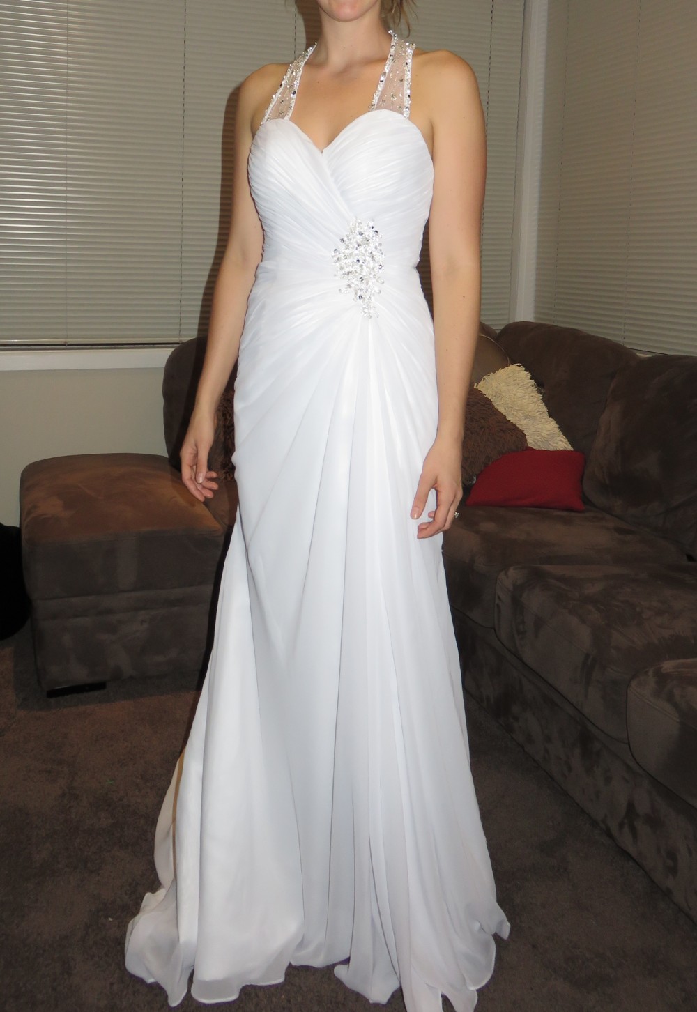 Sheath Wedding Dress on Sale