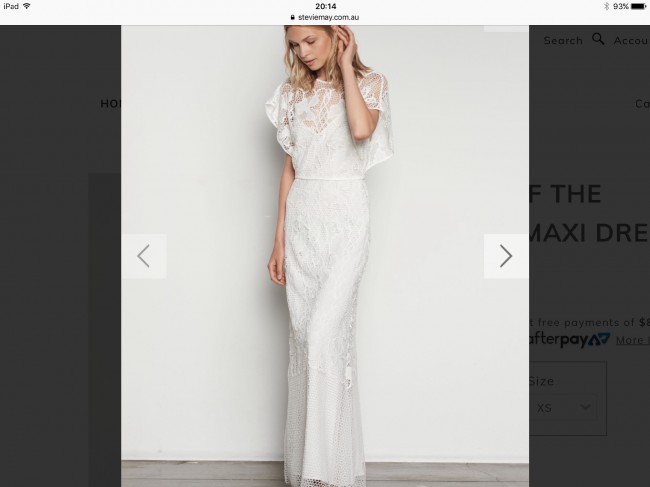 Stevie May, Lady of the night maxi dress