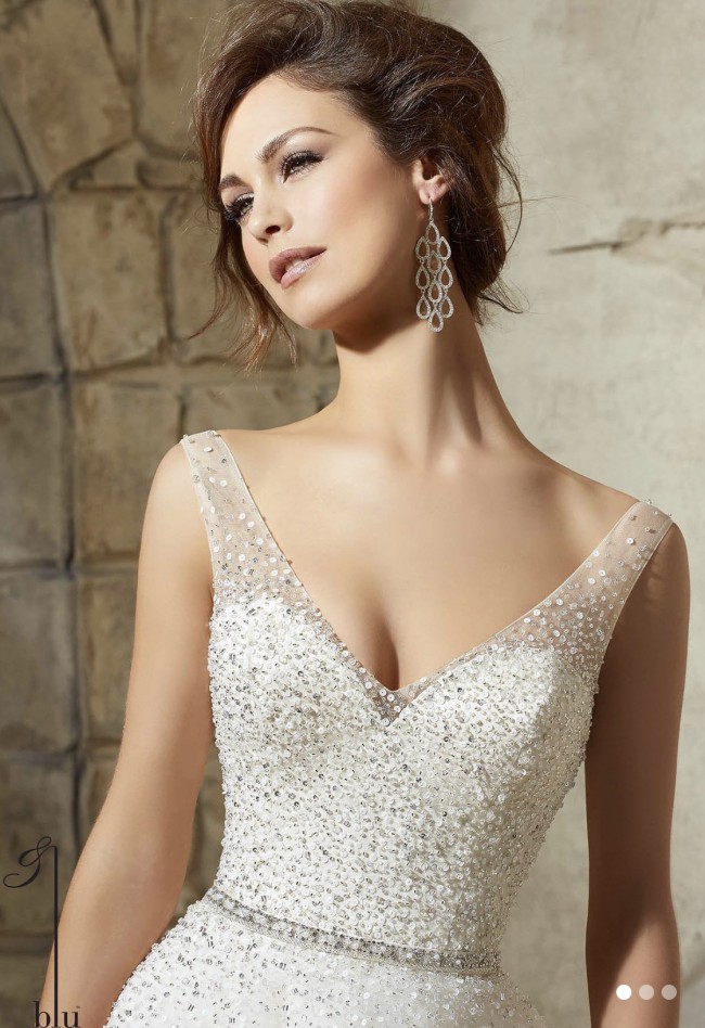 Morilee GRETA Preowned Wedding Dress on Sale 32 Off