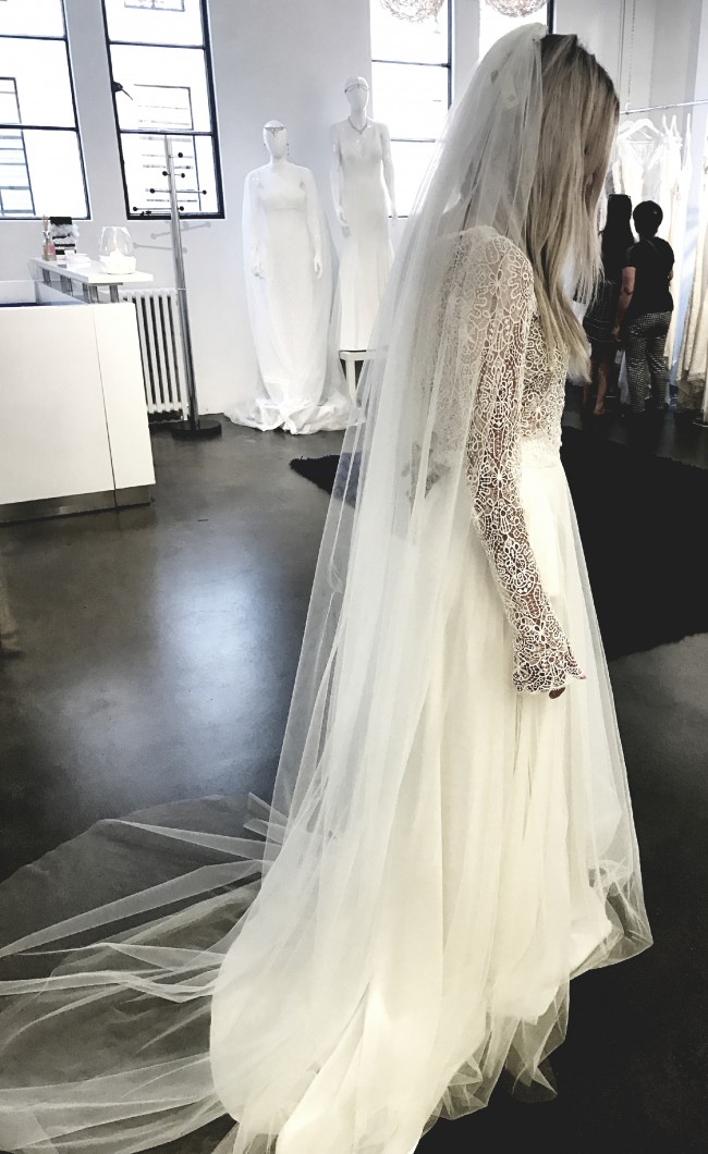 Q'nique Bridal, matisse jacket / Lucille skirt