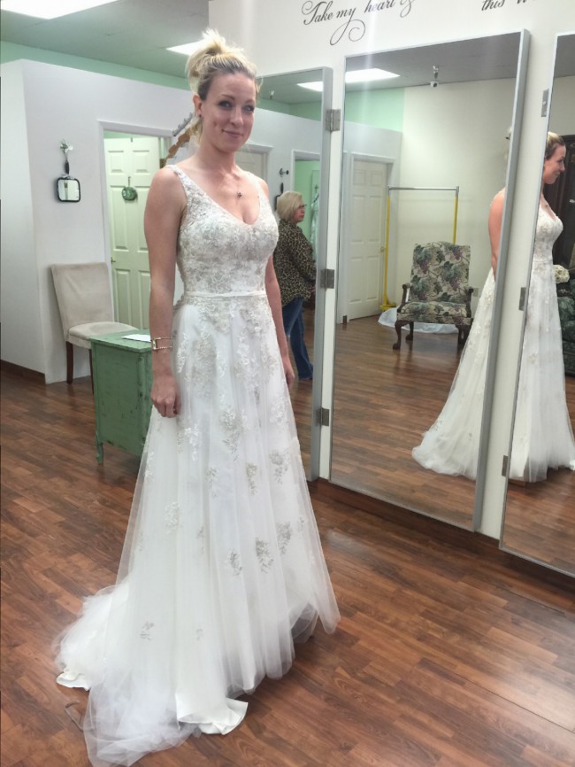 Maggie Sottero Magnolia 5MN695 New Wedding Dress on Sale 54% Off ...