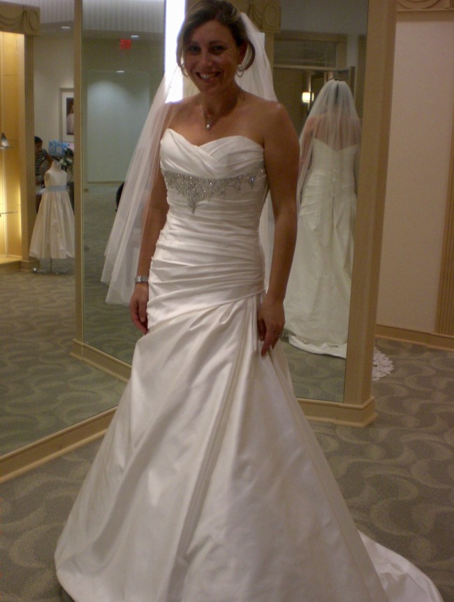 Priscilla of Boston  PD 4119 New Wedding  Dress  on Sale 80 