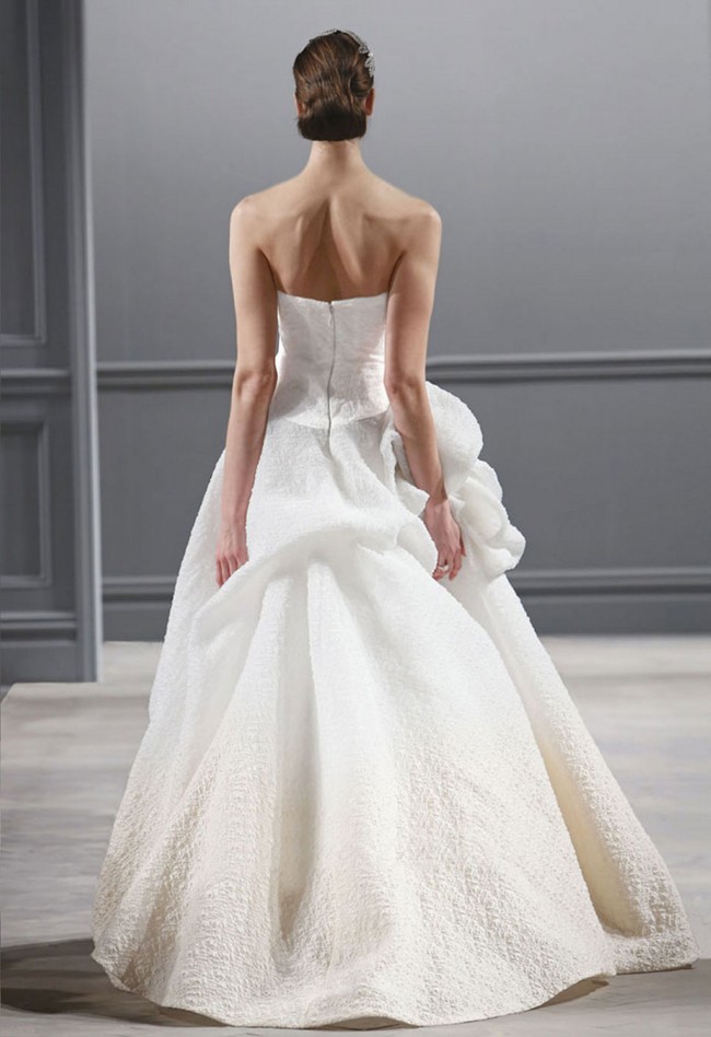 Monique Lhuillier Paris Hombre / Fall 2014 Collection Used Wedding