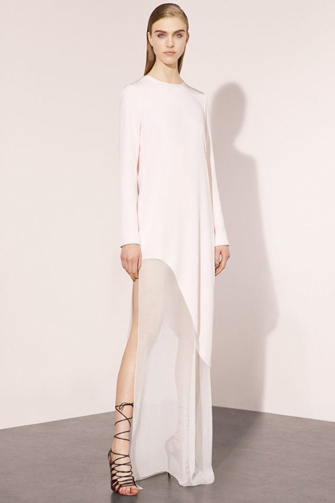 Prabal Gurung Chiffon Long Sleeve Gown Prabal Gurung Chiffon Long Sleeve Gown