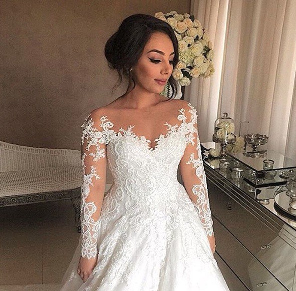 Steven Khalil custom Wedding Dress on Sale 47% Off