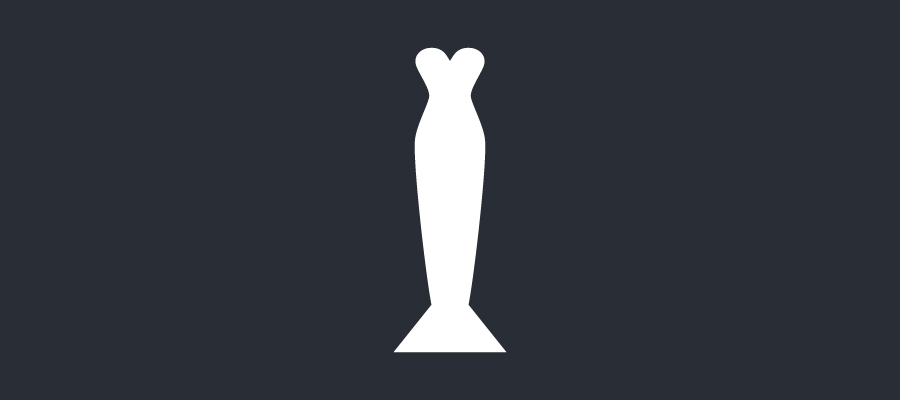 Mermaid Wedding Dress Silhouette Mermaid Wedding Dress Silhouette