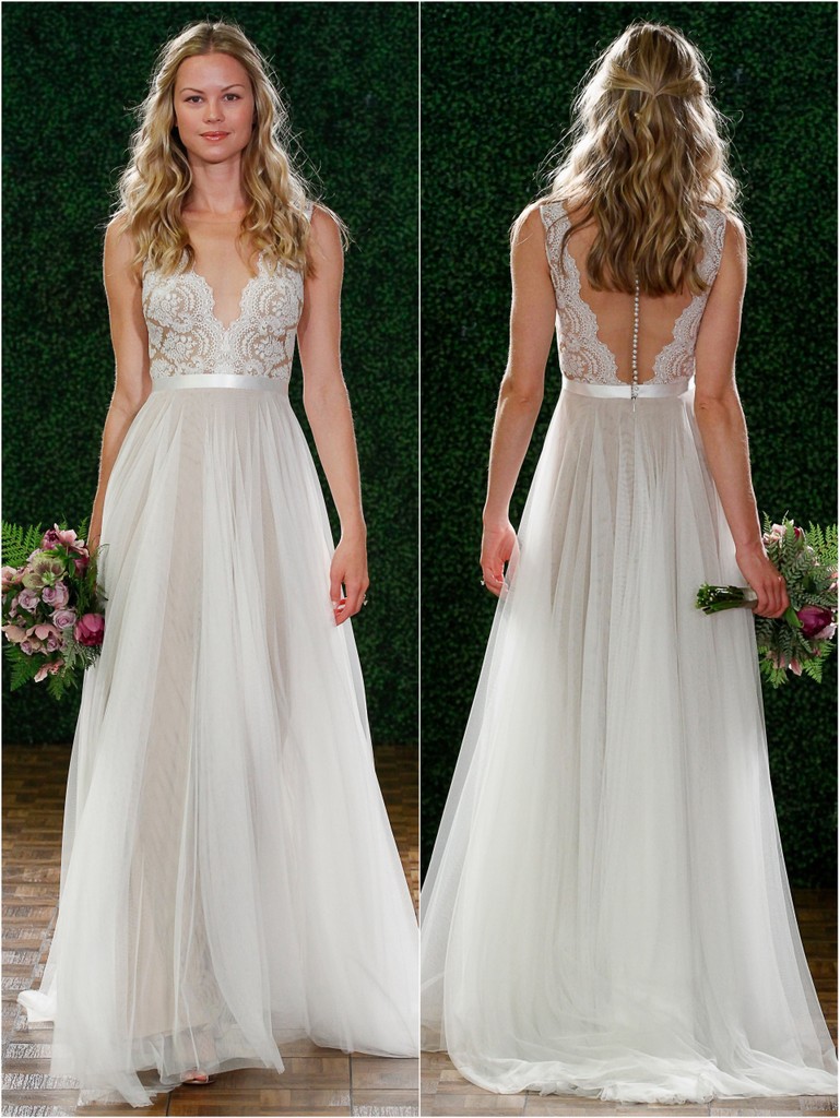 Watters Santina Gown 6089B Wedding Dress on Sale 38 Off