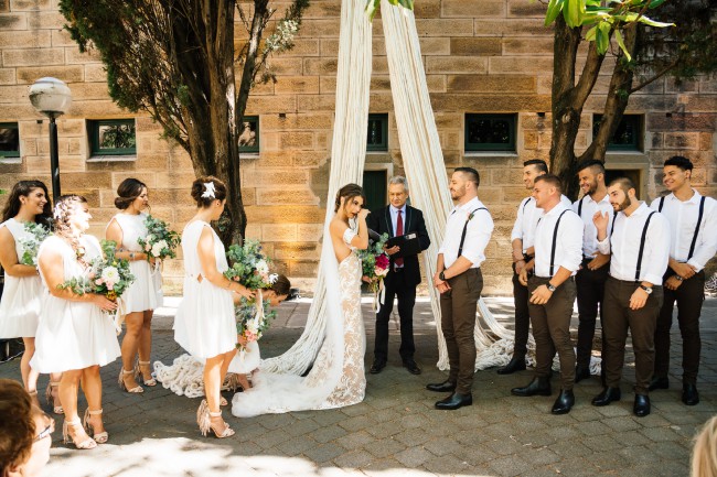 Amy Taylor In the Somerfields Wedding Dress on Sale 27% Off
