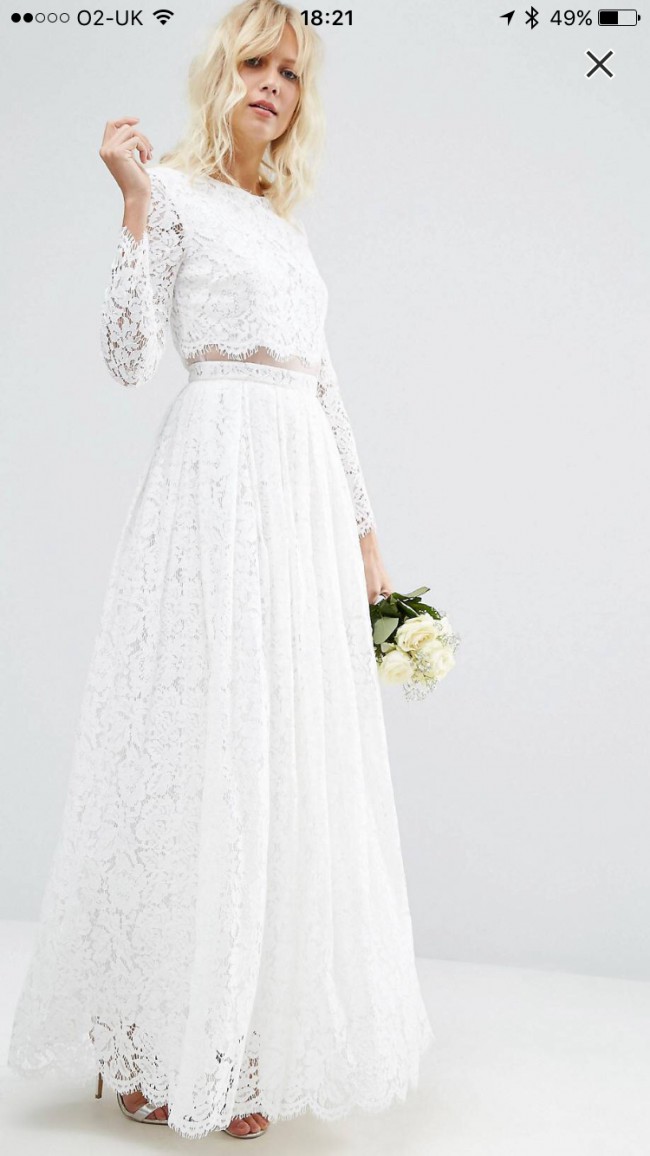  ASOS  Bridal  882840 New Wedding  Dress  on Sale  Stillwhite