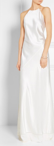 calvin klein silk robe