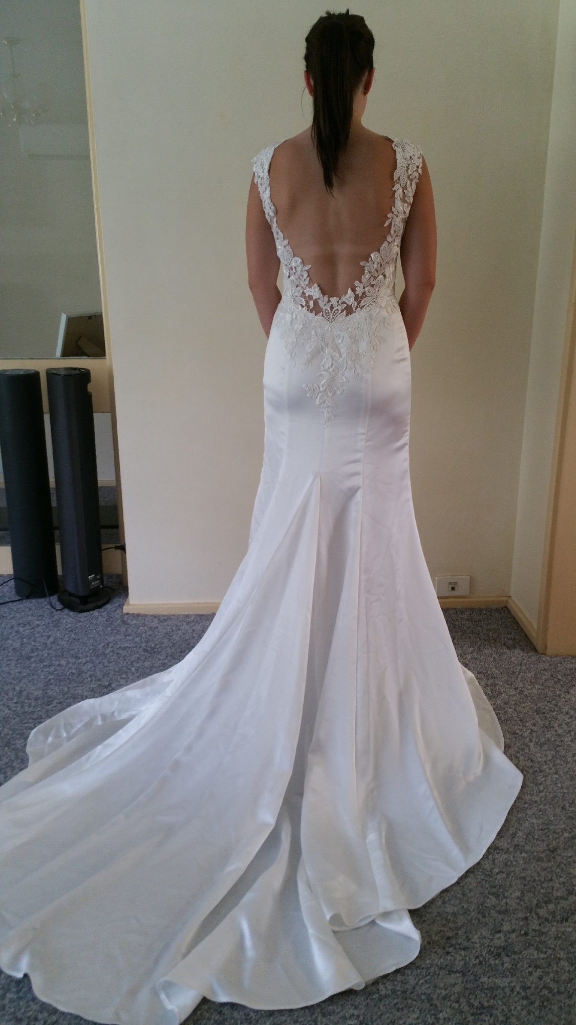 Sashia Satin Bridal Dress