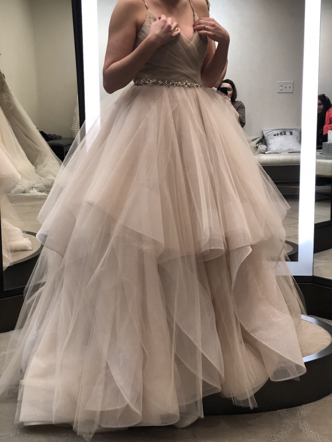 Hayley Paige, Chandon Stardust Tulle Ballgown