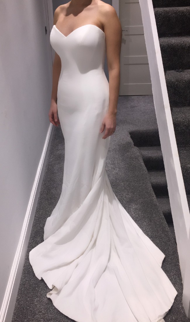 Suzanne Neville Mayfair Wedding Dress on Sale 60% Off