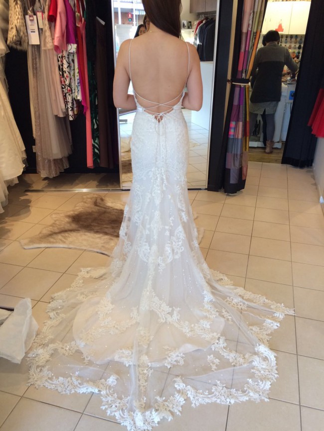 Maggie Sottero Bristol  Used Wedding  Dress  on Sale Stillwhite