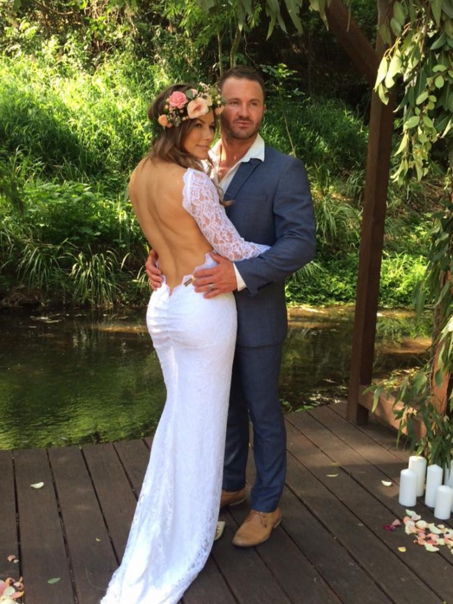 Amy Taylor In the Somerfields Wedding Dress on Sale 27% Off