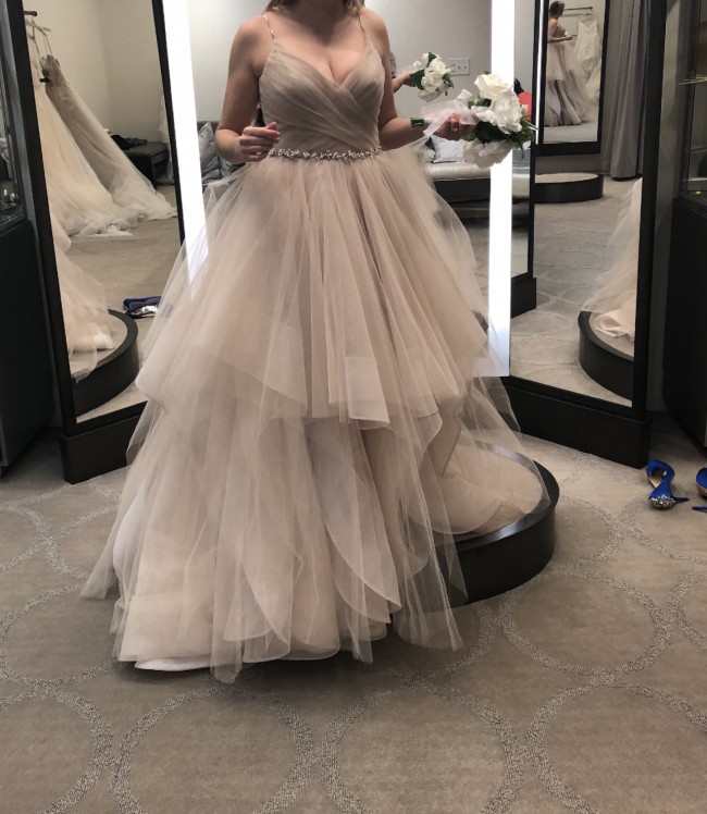 Hayley Paige, Chandon Stardust Tulle Ballgown