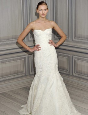 Monique Lhuillier Florence New Wedding Dress on Sale 67% Off - Stillwhite