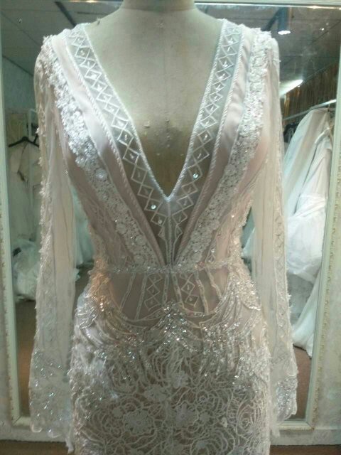 Darius Cordell Long Sleeve Wedding Dress Inspired By Inbal Dror Wedding