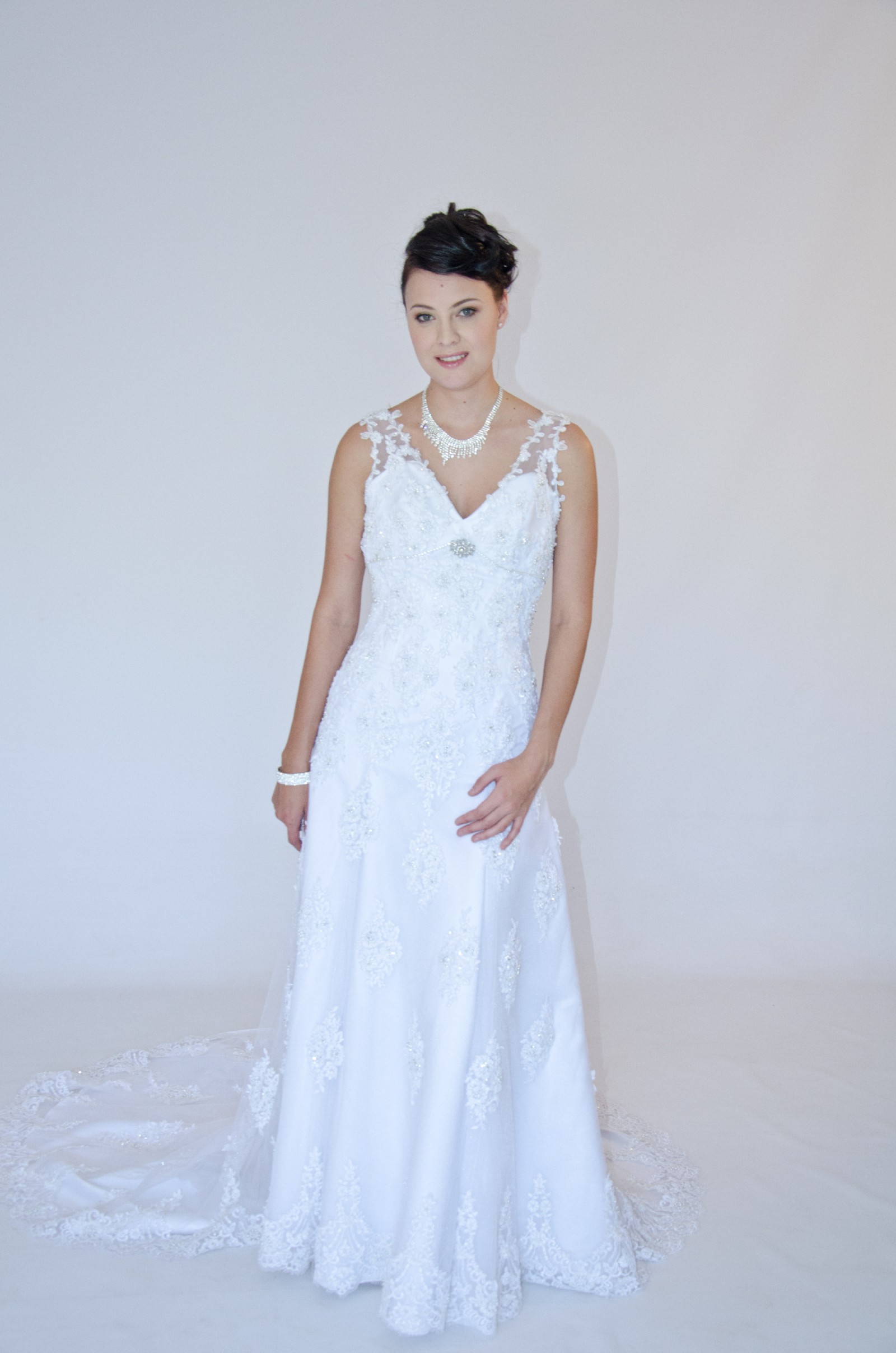 Off White Second Wedding Dress