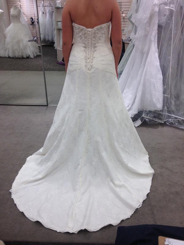 David's Bridal 9YP3344 New Wedding Dress on Sale 30 Off Stillwhite