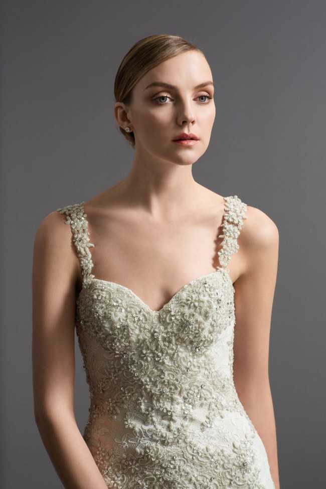 Watters Viena Gown / style 6024b Used Wedding Dress on Sale 64% Off ...