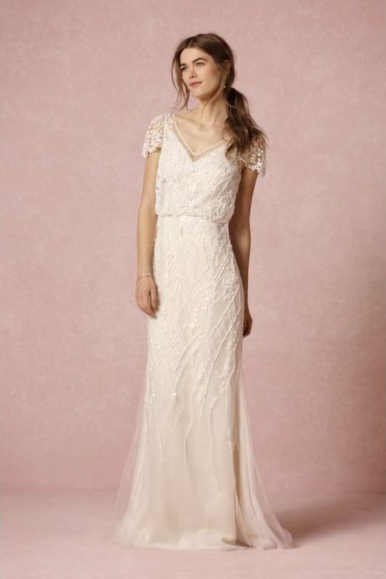  BHLDN  Aurora Second  Hand  Wedding  Dress  on Sale Stillwhite